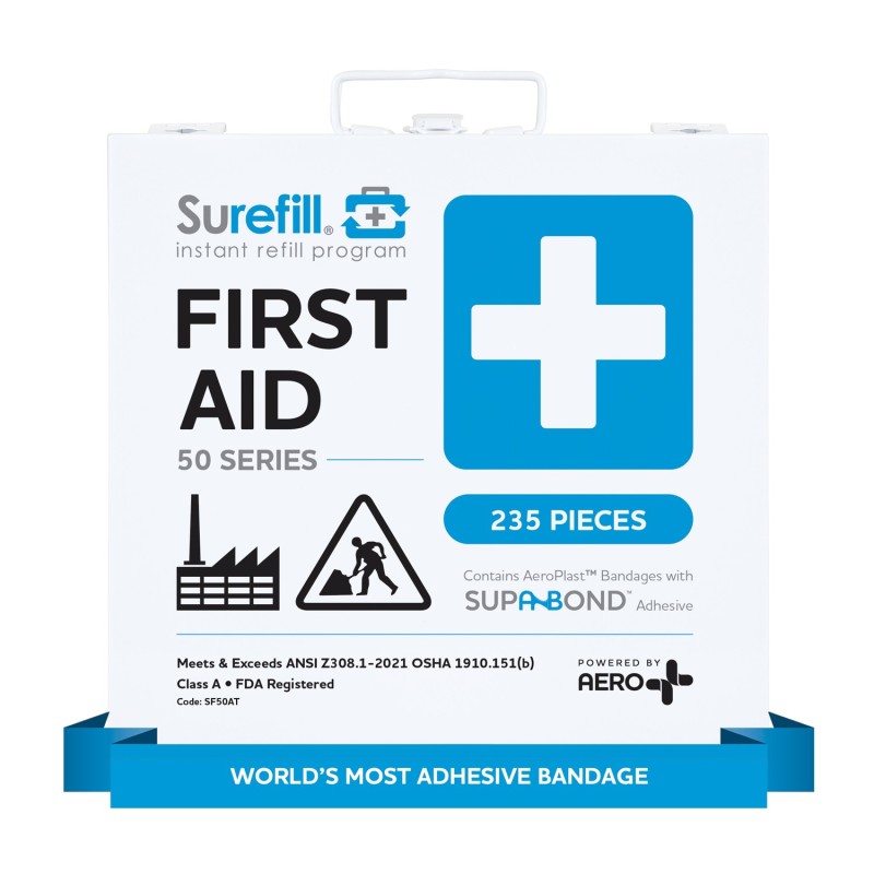 Surefill® 50 Series ANSI A First Aid Kit – Metal Case