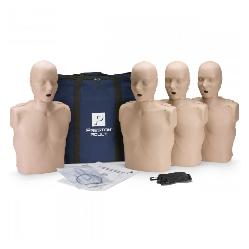 Prestan Professional Manikin Adult 4-Pack with CPR Monitor