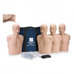 PRESTAN Professional Adult Jaw Thrust Manikin (4-Pack) with Feedback