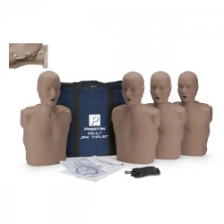 PRESTAN Professional Adult Jaw Thrust Manikin (4-Pack) with Feedback