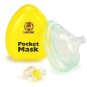 Laerdal Pocket Mask w/o Gloves and Wipe in Yellow Hard Case