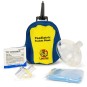 Laerdal Pediatric Pocket Mask w Gloves and Wipe in Blue-Yellow Soft Pack
