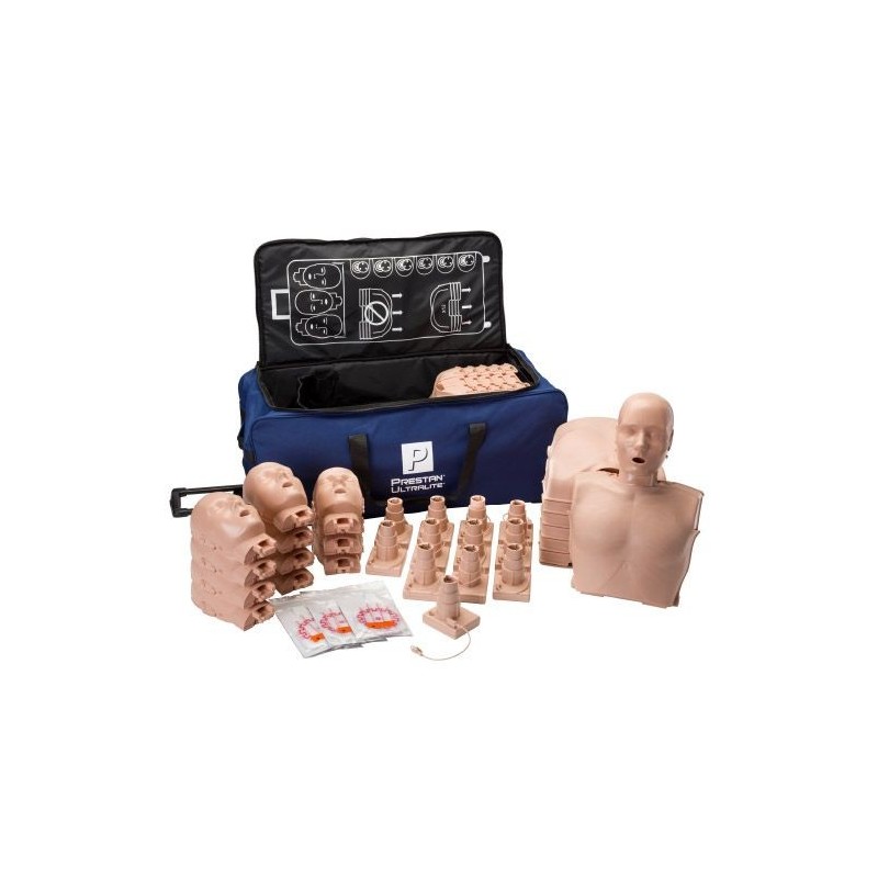 PRESTAN Ultralite Manikins w CPR Feedback 12-Pack Medium Skin Tone