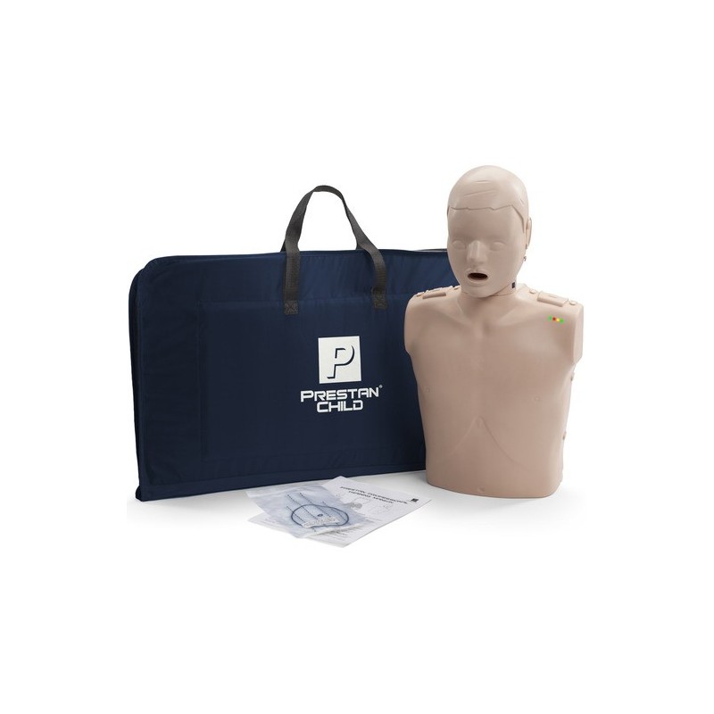 PRESTAN Professional Child  Manikin Single with CPR Monitor Medium Skin Tone