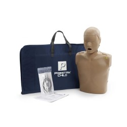 PRESTAN Professional Child Manikin Single with CPR Monitor Dark Skin Tone