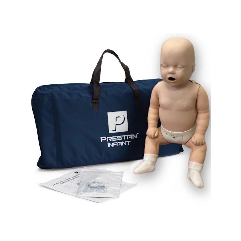 PRESTAN Professional Infant Manikin Single with CPR Monitor Medium Skin Tone