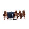 PRESTAN Professional Infant Manikin 4-Pack with CPR Monitor Dark Skin Tone