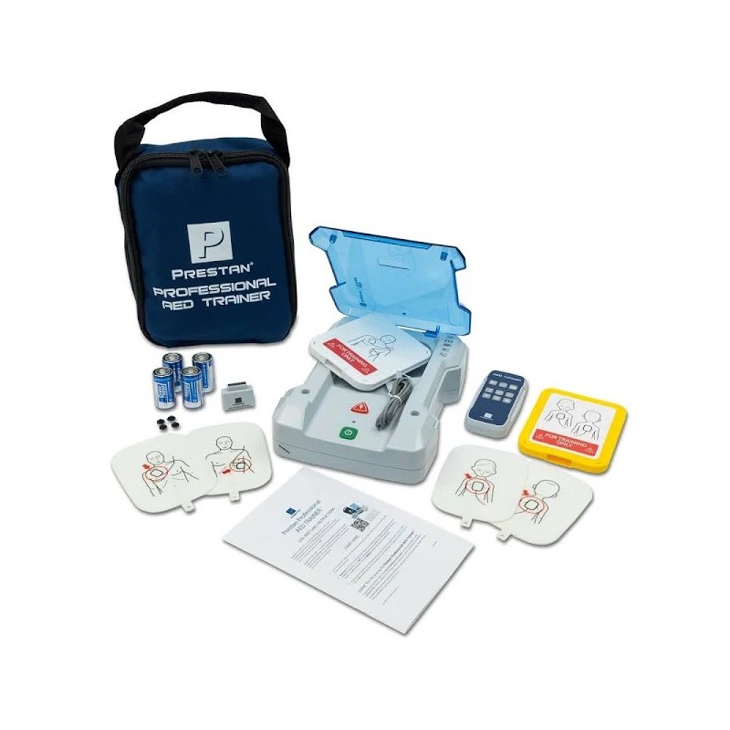 PRESTAN Professional AED Trainer with English/Spanish Language w/ Remote