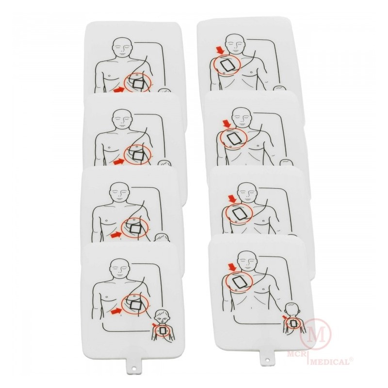 Adult/Child Training Pads for the PRESTAN Professional AED Trainer 4-Pack