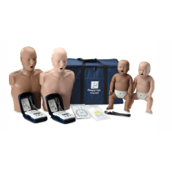 PRESTAN Professional TAKE2 Manikins and AED Trainers Package - Various Skin Tones