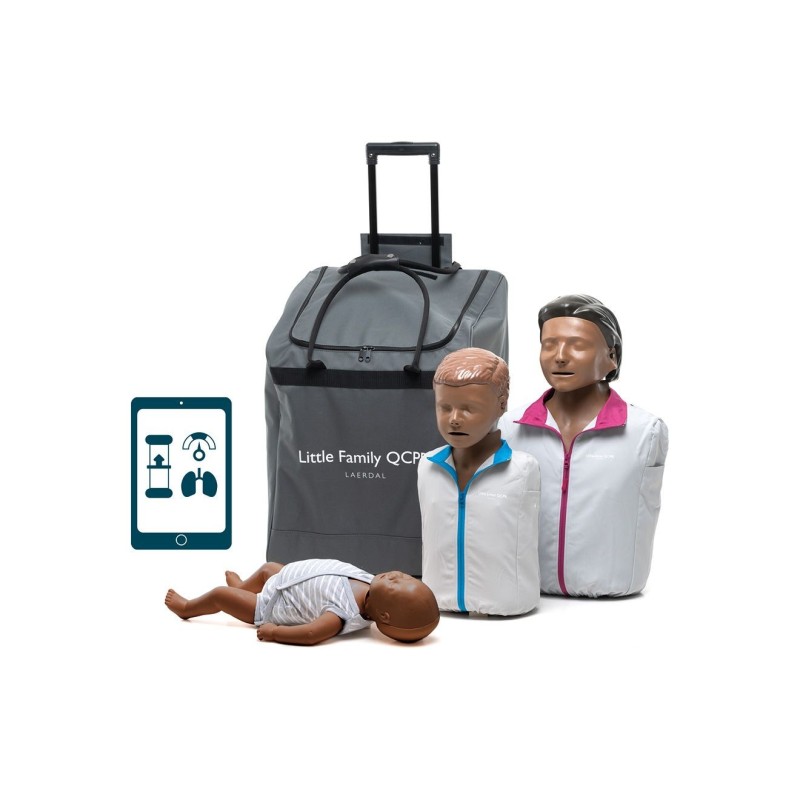 Laerdal Little Family Pack QCPR Dark Skin Tone