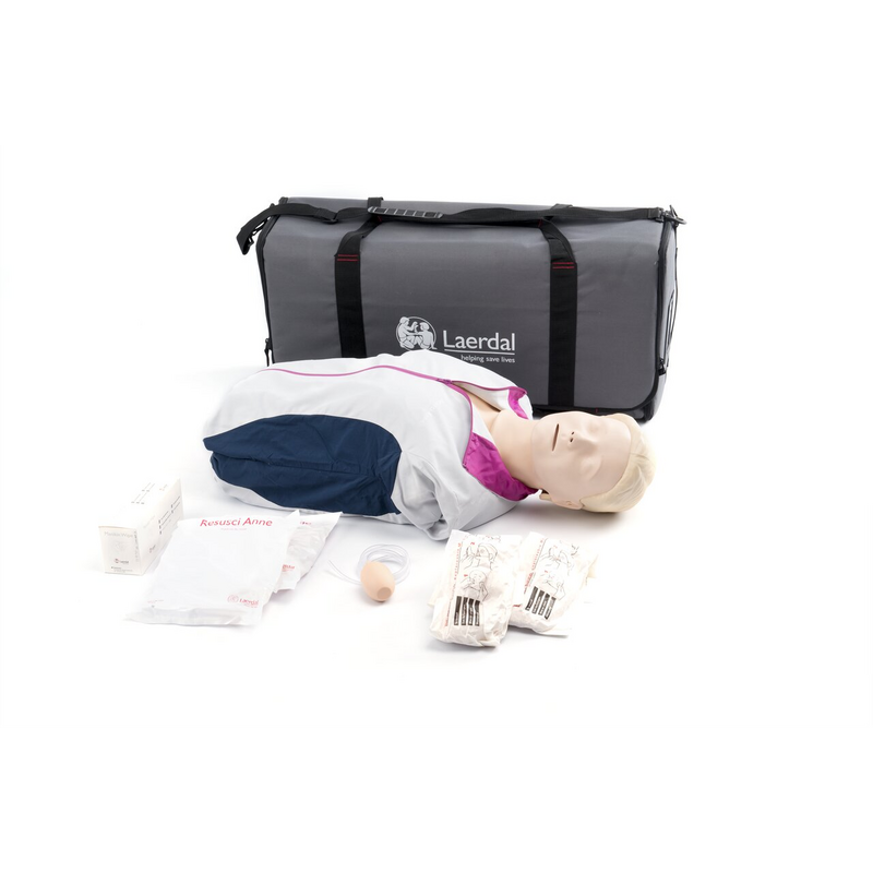 Laerdal Resusci Anne First Aid Torso w Carry Bag