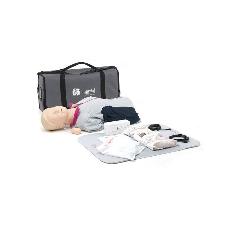 Laerdal Resusci Anne QCPR Torso w Carry Bag - Rechargeable