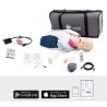 Laerdal Rechargeable Resusci Anne QCPR Torso w Airway Head w Carry Bag