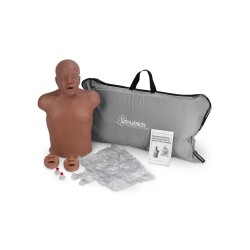 Simulaids CPR Brad Ethnic Manikin w/Carry Bag