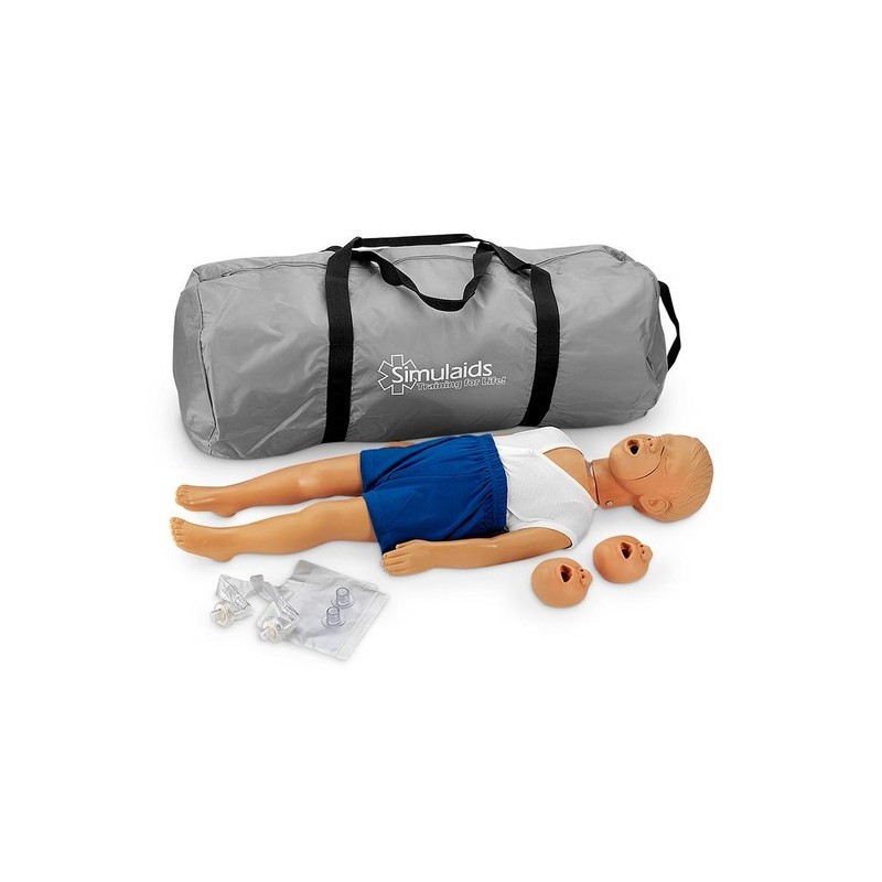 Simulaids JT (Jaw Thrust) Kyle Manikin w/Carry Bag