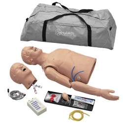 Simulaids ALS Manikin with Simulator Box & Carry Bag