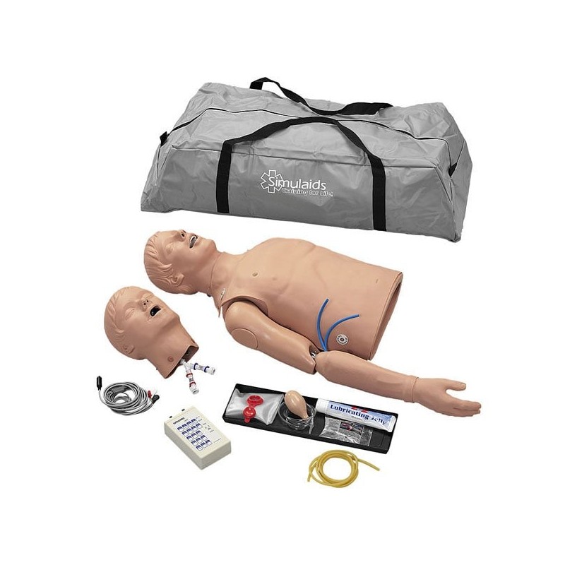 Simulaids ALS Manikin with Simulator Box & Carry Bag