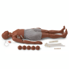 Simulaids Full-Body Adult CPR Manikin no Electronics (Light or Dark Skin Tone)