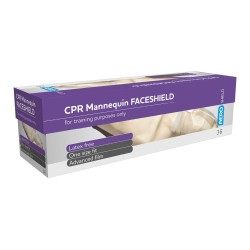 AEROSHIELD™ CPR Manikin Face Shield, Roll of 36