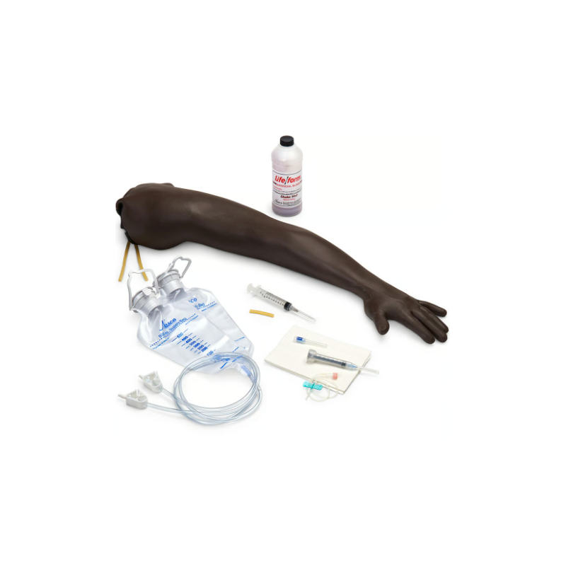 Life-form Adult Venipuncture and Injection Training Arm - Dark