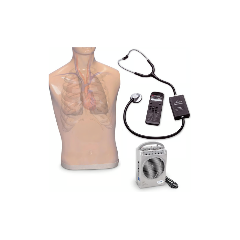 Life-form Auscultation Trainer and SmartScope w-Amplifier Speaker System