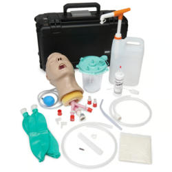 Life-form Suction Assisted Laryngoscopy and Airway Decontamination (S.A.L.A.D.) Simulator