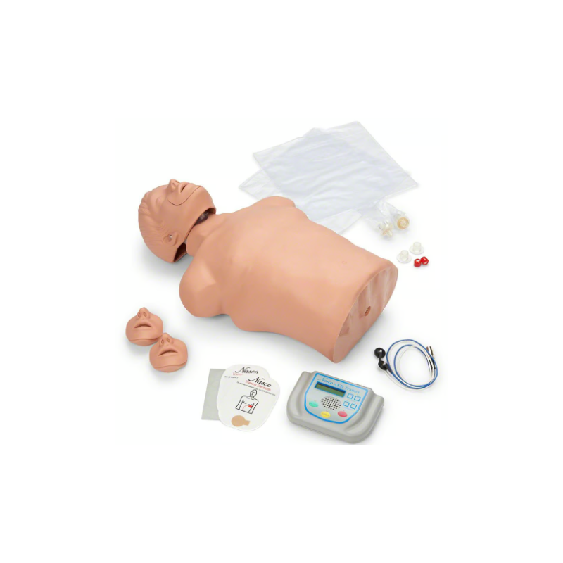 AED TRAINER W-BRAD MANIKIN