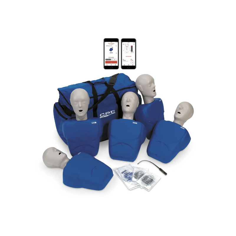 CPR Prompt Plus Adult-Child 5-Pack BLUE Powered by Heartisense