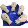 CPR Prompt Extra Adult-Child Manikin Heads for TAN 5 Pack