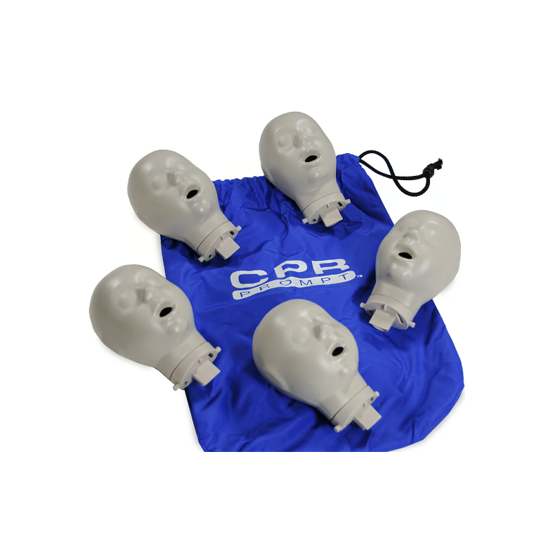 CPR PROMPT EXTRA INFANT MANIKIN HEADS FOR BLUE