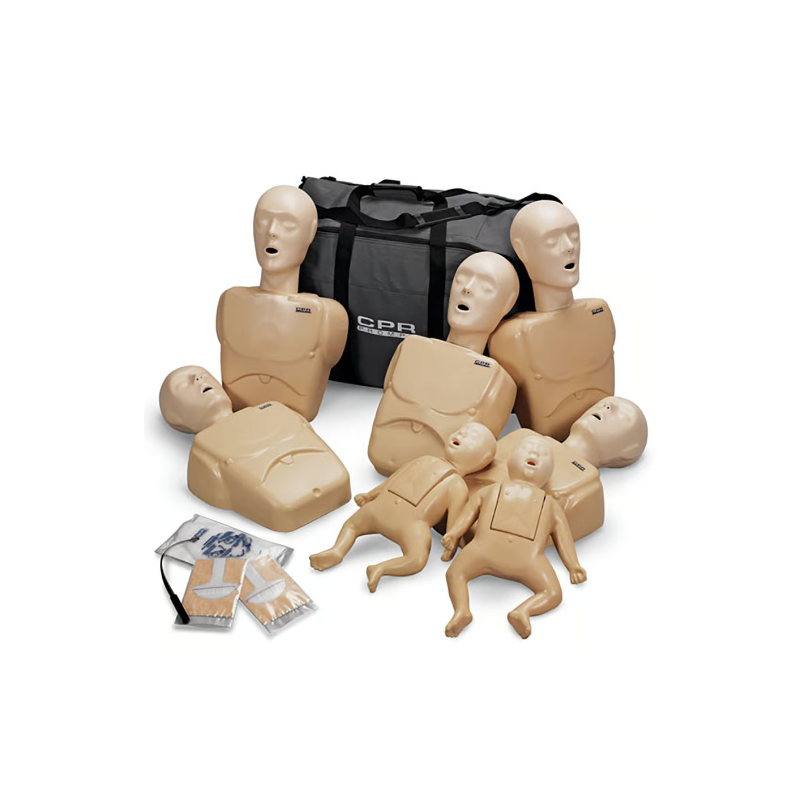 CPR Prompt 7 Packs 5-Adult-Child & 2-Infant Combo Pack TAN