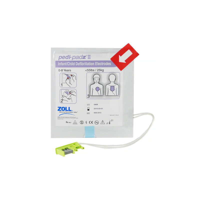 ZOLL Pedi-Padz II Pediatric Multifunction Electrodes