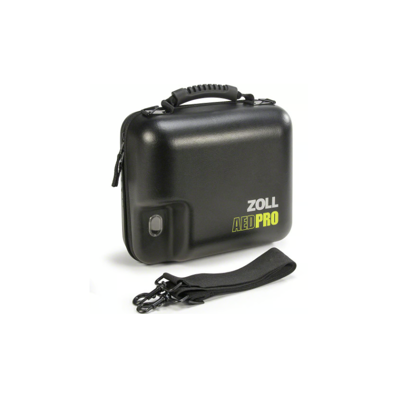 ZOLL AED Pro Molded Vinyl Carry Case with Spare Battery Compartment