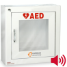 Cardiac Science Semi-Recessed Wall Cabinet with Alarm, Security Enabled