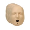 PRESTAN Faces for the Professional Jaw Thrust Adult Medium Skin Manikin 4-Pack