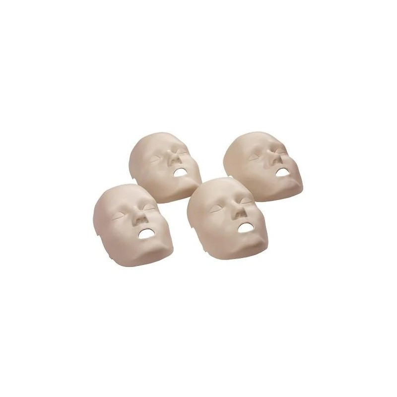 Replacement Face Skins for the PRESTAN Professional Child  Manikin (4-pack) Medium Skin Tone