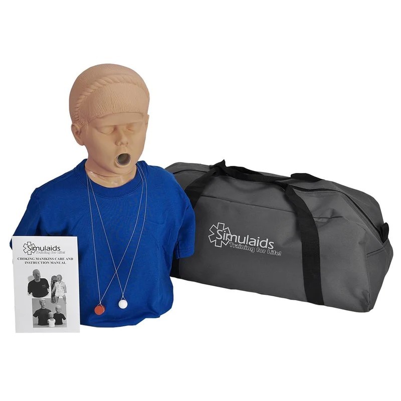 Simulaids Adolescent Choking Manikin w/Carry Bag