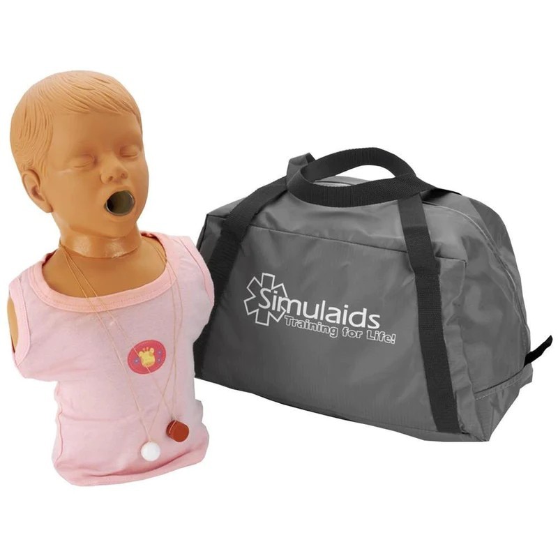 Simulaids Child Choking Manikin w/Carry Bag