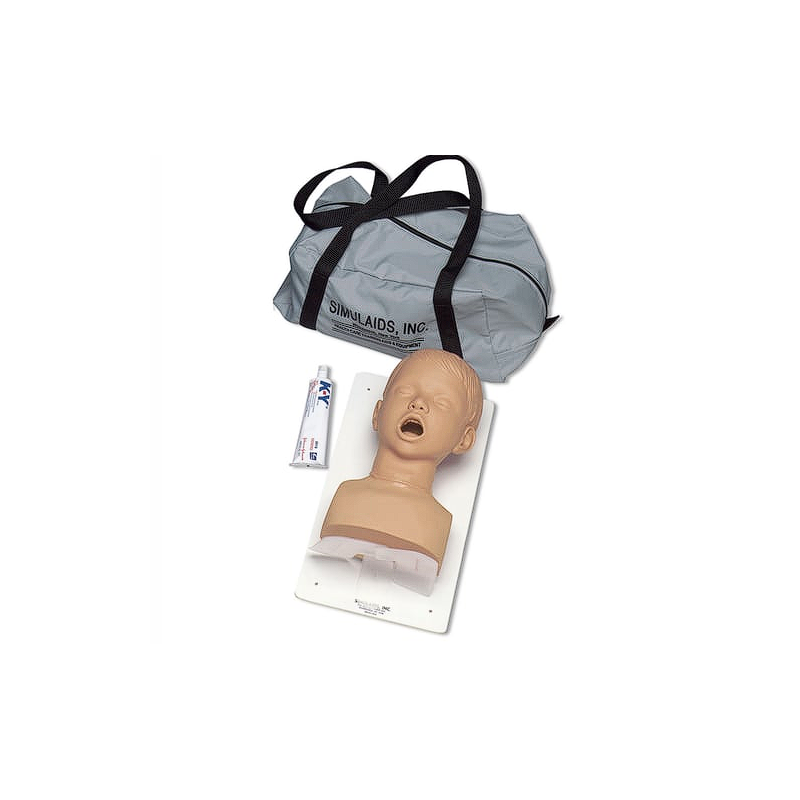 Simulaids 3-Year Old Child Intubation Trainer w/Board