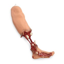 Simulaids Xtreme Trauma Bleeding Leg Moulage for SMART STAT Patient Simulator